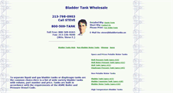 Desktop Screenshot of bladdertanks.us